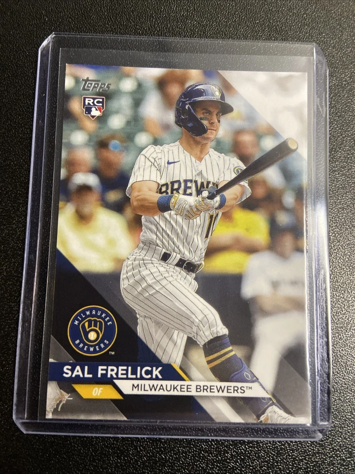 2024 Topps Flagship Collection Sal Frelick #2 (RC) - Milwaukee Brewers - Image 1 of 2