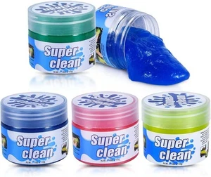 Pack de 4 Limpiador de Gel de Limpieza de Coche Masilla Slime para Detalle Interior... - Imagen 1 de 8