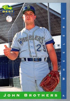1993 Classic Best John Brothers #159 Charleston Wheelers Baseball Card - Image 1 of 2