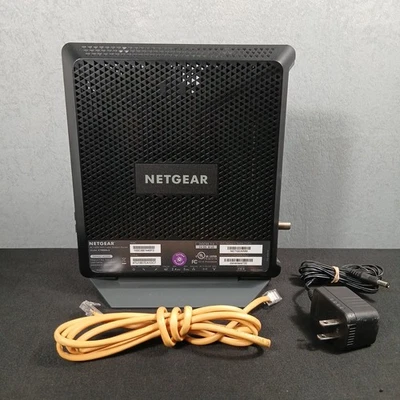 NETGEAR Nighthawk C7000v2 AC1900 WiFi Cable Modem Router Combo With Power Cord - Image 1 of 4