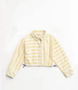 Finding Foxtale Backyard Button Up Shirt NWT Size 4 - Picture 1 of 4
