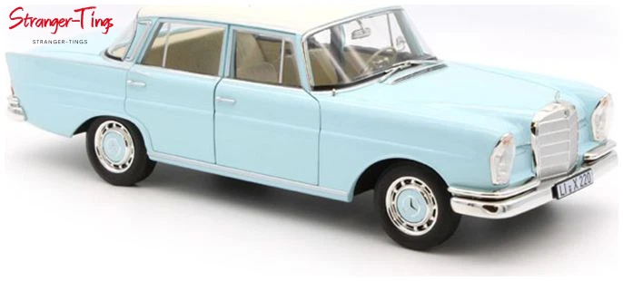 Mercedes Benz 220 S 1965 azul claro 1:18 NoRev Foto 1 de 1