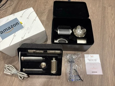 Tqcir 8-in-1 Hot Air Styler Hair Dryer Brush Multi-Styler Gold Medium - Image 1 of 4