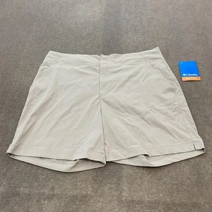 Columbia Shorts Damen 12 kurz beige Climber Canyon Omni-Shade Outdoor Wandern - Bild 1 von 10