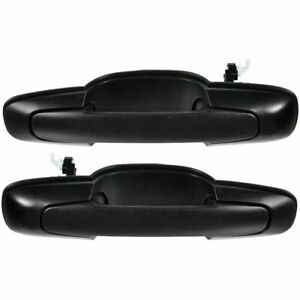 NEW Front Outer Door Handles Set LH RH for 1999-2004 Chevy Tracker Suzuki Black