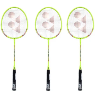 Yonex GR-360 Lime 3 Stück Badmintonschläger
