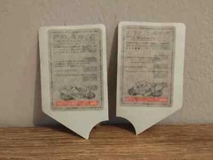 COPPIA ADESIVI COPERCHIO SERBATOIO ORIGINALI PER APRILIA RS 125 ANNI 1997 1998 - Foto 1 di 4