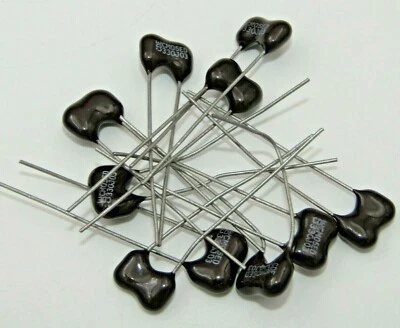 CORNELL DUBILIER ( 10 PCS ) 33pF 500V 5% Mica Dipped Capacitor Cornell Dublier