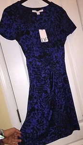 NWT $400 DVF Diane Von Furstenberg Leaf Vine Cornflower Zoe Wrap Dress Women's 4 - Picture 1 of 6