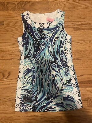 Vestido recto Lilly Pulitzer para niñas talla 6 Foto 1 de 2