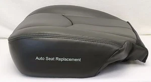 2003 04 05 06 007 Chevy 1500HD 2500HD LT Z71 Driver Bottom Seat Cover Gray vinyl - Picture 1 of 6