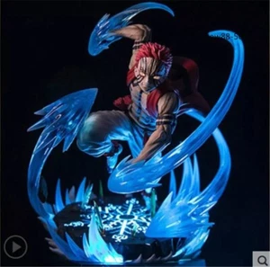 Demon Slayer Akaza LED Light Figure Anime PVC Collection Toy 26cm Statue Model - Picture 1 of 8