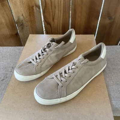 Old Navy Women's Size 8 Lace Up Court Sneakers Navy Faux Suede Low Top 1994 - Image 1 of 4