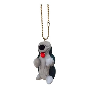 Disney Little Mermaid Max Dog Keychain Dangler PVC Figure Ornament Charm 3” New - Picture 1 of 4