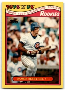 1989 TOPPS TOYS'R'US ROOKIES DAMON BERRYHILL CHICAGO CUBS #4 - Picture 1 of 2