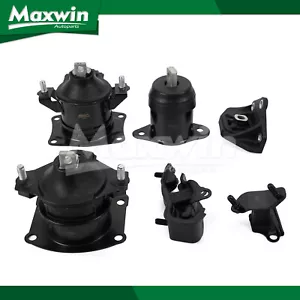 6x Engine Motor & Transmission Mount Fit 2003-2007 Honda Accord 3.0L - Picture 1 of 10