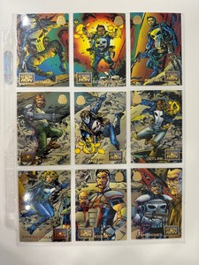 1994 Marvel Universe - Suicide Run set complete page #46-54 - lot of 9 Cards
