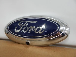 New OEM 2018-2023 Ford F-150 Front Grille Grill 11" Emblem Chrome w/ Camera Hole - Picture 1 of 7