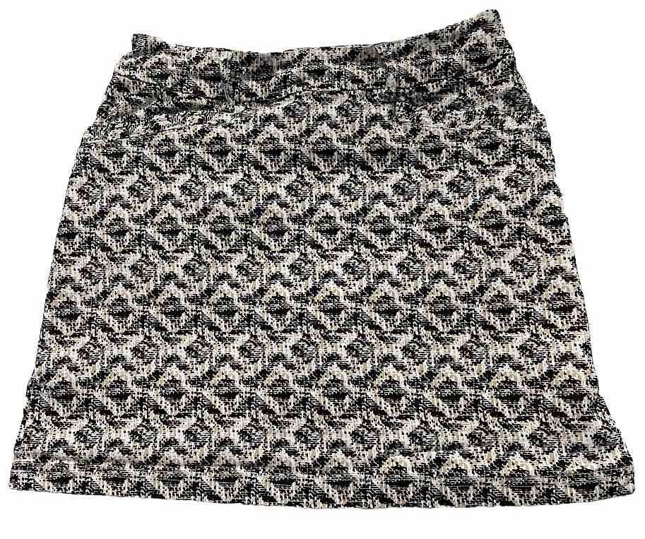 Falda corta SPORT HALEY Dauphine jersey golf/tenis beige/negro/blanco para mujer 4  Foto 1 de 4