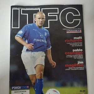 Ipswich Town 2003/2004 Program Vs Stoke City 18.10.03 - Picture 1 of 2