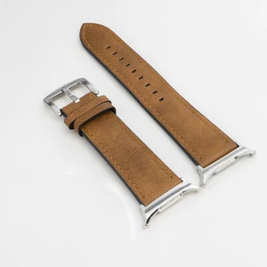 No Gaps Leather Wristband Replacement Strap For Samsung Galaxy Watch Ultra Band - Picture 1 of 33