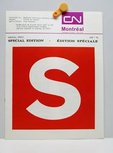 De colección - CN Montreal - EDICIÓN ESPECIAL - Publicación de relaciones con los empleados - 1964 - Imagen 1 de 6