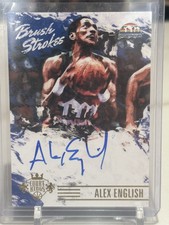 2015-16 Panini Court Kings Brush Strokes Alex English #’d/99 ✅