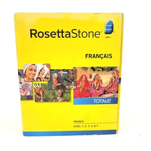 Rosetta Stone French Level 1-5 for Mac and PC No Activation Card - Picture 1 of 6