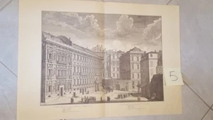 VEDUTA DELLA PIAZZA AMOROSA DALLA PARTE DI STRADA NUOVA  Riproduzione cm 67 x 47 - Picture 1 of 2