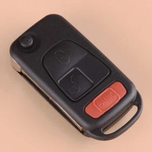 3 Buttons Folding Remote Key Shell Case Fit For Chrysler Crossfire 2004-2008 New - Picture 1 of 6