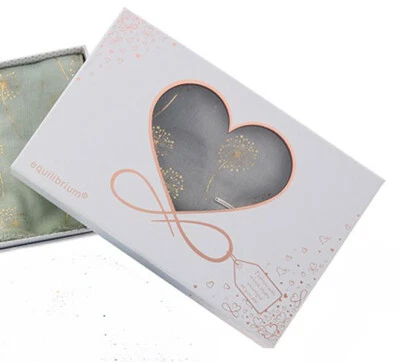 EQUILIBRIUM Pusteblume Uhr Folie Box Schal grau