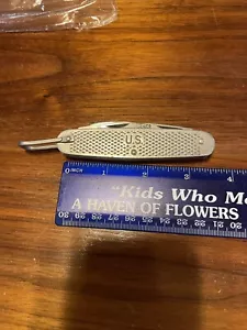 1987 CAMILLUS US ARMY MILITARY Stainless UTILITY SCOUT KNIFE Near Mint BW52 - Picture 1 of 11