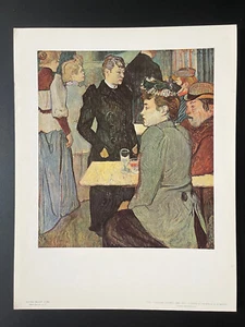 A CORNER OF THE MOULIN DE LA GALETTE NGA Gravure Art Print 11X14 - Picture 1 of 2