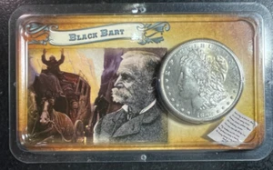 DÓLAR DE PLATA MORGAN 1898 ~"BART NEGRO" ~BONITA MONEDA~ CON HISTORIA - Imagen 1 de 4