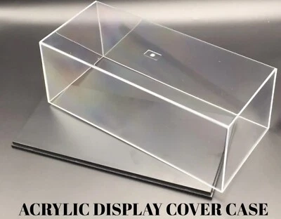 Clear Acrylic Display Box Case Plastic Cover Toy Diecast Car Model 1:18 Scale - Image 1 of 2