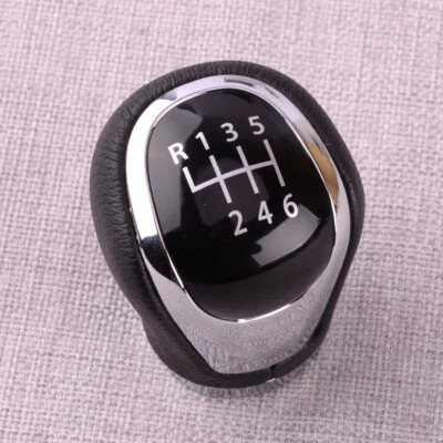 Pomo de cambio de marchas manual de 6 velocidades compatible con Nissan Qashqai J11 X-Trail T32 2016 2017 Foto 1 de 4