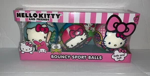 Sanrio Hello Kitty & Friends- Safe & Soft Bouncy Sport Balls Set Of 3- 3.5”-4”⭐️ - Picture 1 of 6