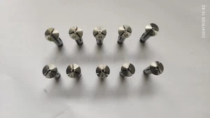 10pz Molla Collettore Filettatura Metrica M7 x 0,75mm Adatto 8mm Tornio Orologiaio Nuovo - Foto 1 di 2
