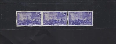 ITALY-EXPRESS-35 LIRE-NAPOLI-POSSIBLY MNH-F-VF-STRIP OF 3-#500 - Image 1 of 2