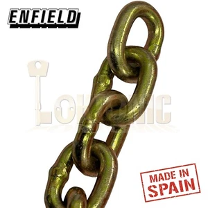 Enfield 10mm Through Hardened Security Heavy Duty Chain Motorcycle Bike - Picture 1 of 9