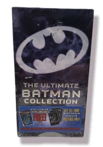 The Ultimate Batman Collection (VHS, 1997, Movie Set) Sealed Trilogy Comic Book - Imagen 1 de 8