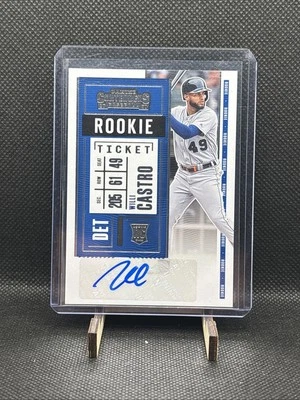 2020 Panini Contenders - Rookie Ticket 2 #150 Willi Castro (AU, RC) - Image 1 of 2