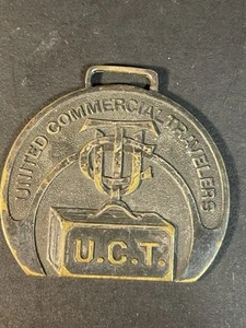Vintage United Commercial Travelers Watch Fob - Picture 1 of 8