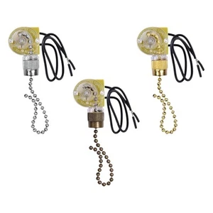 5 Pieces Fan Light Pull Switch Ceiling Fan Switch Hunter Ceiling Fans - Picture 1 of 17