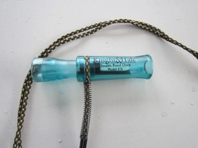 Knight and Hale MODELO 315 Double Reed Duck Call com cordão em excelente estado usado - Imagem 1 de 4
