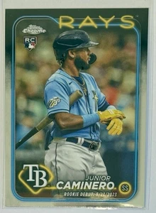 Aggiornamento 2024 Topps Chrome #USC193 Junior Caminero Tampa Bay Rays - Foto 1 di 2