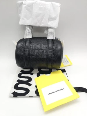 Marc Jacobs The Nano Duffle Crossbody Leather Bag Black New MK02511029 - Image 1 of 4