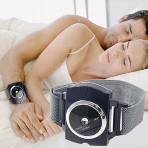 Schnarchstopper Stoppen Anti Schnarchen Armbanduhr Schlafende Nachtwächter - Bild 1 von 11