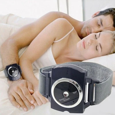 Schnarchstopper Stoppen Anti Schnarchen Armbanduhr Schlafende Nachtwächter - Bild 1 von 4