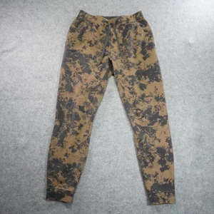 Lululemon Pants Mens Medium Brown Black Camo Joggers Drawstring Waist Athletic - Picture 1 of 14